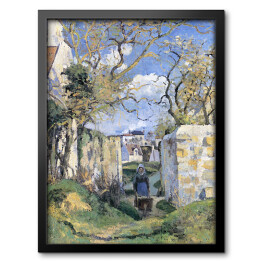 Obraz w ramie Camille Pissarro Krajobraz Pontoise. Reprodukcja