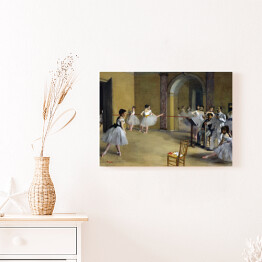 Obraz na płótnie Edgar Degas "Sala taneczna" - reprodukcja