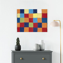 Plakat Paul Klee Qu 1 Color Chart Reprodukcja obrazu