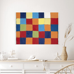 Plakat Paul Klee Qu 1 Color Chart Reprodukcja obrazu