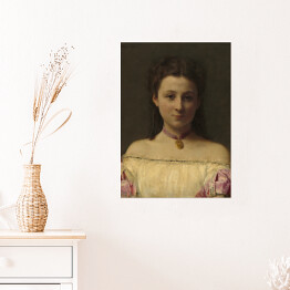 Plakat Henri Fantin-Latour Mademoiselle de Fitz-James. Reprodukcja obrazu