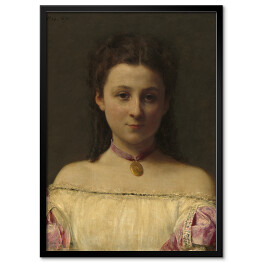 Obraz klasyczny Henri Fantin-Latour Mademoiselle de Fitz-James. Reprodukcja obrazu