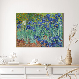 Plakat Vincent van Gogh "Irysy" - reprodukcja