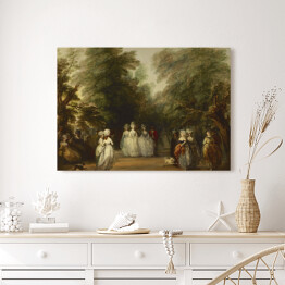 Obraz na płótnie Thomas Gainsborough - The Mall in St. James's Park Reprodukcja obrazu
