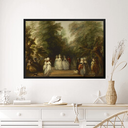 Obraz w ramie Thomas Gainsborough - The Mall in St. James's Park Reprodukcja obrazu