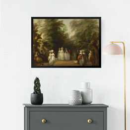 Obraz w ramie Thomas Gainsborough - The Mall in St. James's Park Reprodukcja obrazu