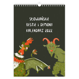 Kalendarz ze słowiańskimi demonami