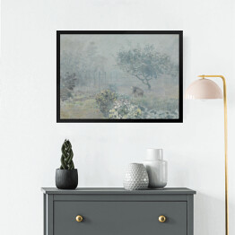 Obraz w ramie Alfred Sisley "Mgła" - reprodukcja