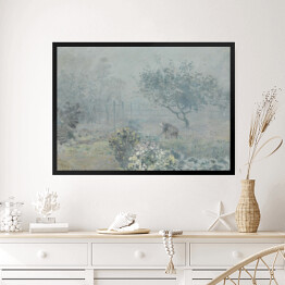 Obraz w ramie Alfred Sisley "Mgła" - reprodukcja