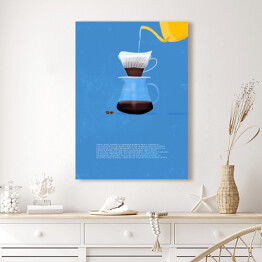 Obraz klasyczny Sposoby parzenia kawy - drip