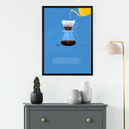 Obraz w ramie Sposoby parzenia kawy - drip