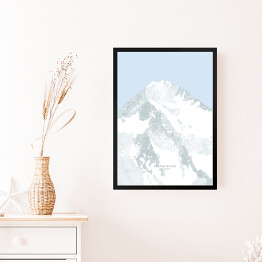 Obraz w ramie Gasherbrum - szczyty górskie
