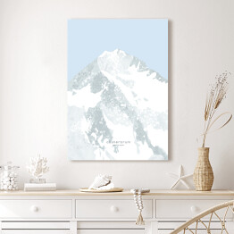 Obraz na płótnie Gasherbrum - szczyty górskie