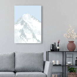 Obraz klasyczny Gasherbrum - szczyty górskie