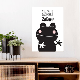 Plakat Ilustracja - "Nie ma to jak dobra ŻabaWa"