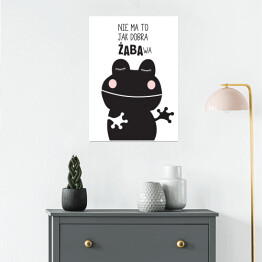Plakat Ilustracja - "Nie ma to jak dobra ŻabaWa"