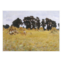 Plakat John Singer Sargent Reapers Resting in a Wheat Field Reprodukcja