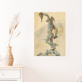 Plakat samoprzylepny John Singer Sargent Sketch of Cellini's Perseus Reprodukcja 