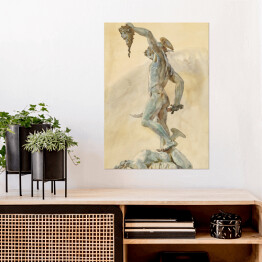 Plakat John Singer Sargent Sketch of Cellini's Perseus Reprodukcja 