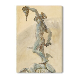 Obraz na płótnie John Singer Sargent Sketch of Cellini's Perseus Reprodukcja 