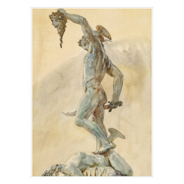 Plakat samoprzylepny John Singer Sargent Sketch of Cellini's Perseus Reprodukcja 