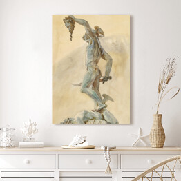 Obraz na płótnie John Singer Sargent Sketch of Cellini's Perseus Reprodukcja 