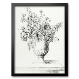 Obraz w ramie Jean Bernard Kwiaty w wazonie Reprodukcja w stylu vintage