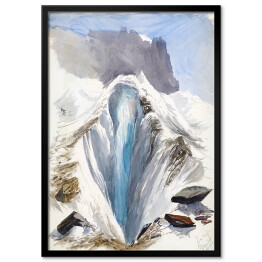 Plakat w ramie John Singer Sargent Eismeer, Grindelwald Akwarela. Reprodukcja obrazu