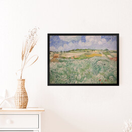 Obraz w ramie Vincent van Gogh Równina w pobliżu Auvers. Reprodukcja