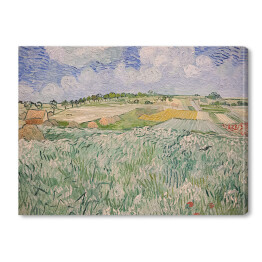 Obraz na płótnie Vincent van Gogh Równina w pobliżu Auvers. Reprodukcja