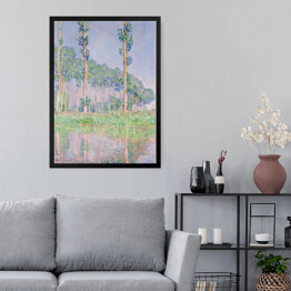 Obraz w ramie Claude Monet Topole Reprodukcja obrazu