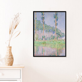 Plakat w ramie Claude Monet Topole Reprodukcja obrazu