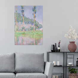 Plakat Claude Monet Topole Reprodukcja obrazu