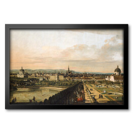 Obraz w ramie Canaletto "Widok na Wenecję z Belwederu" - reprodukcja