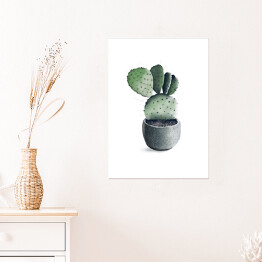 Plakat samoprzylepny Rozłożysty kaktus