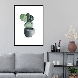 Plakat w ramie Rozłożysty kaktus