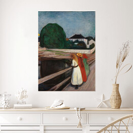 Plakat Edvard Munch "Girls on the Pier"