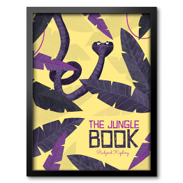 Obraz w ramie "Księga Dżungli" - ilustracja