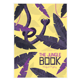 Plakat samoprzylepny "Księga Dżungli" - ilustracja