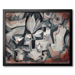 Obraz w ramie Paul Klee Dry cooler garden Reprodukcja obrazu