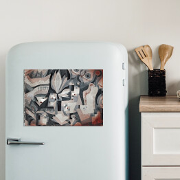Magnes dekoracyjny Paul Klee Dry cooler garden Reprodukcja obrazu