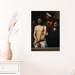 Plakat samoprzylepny Caravaggio "Ecce Homo"