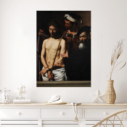 Plakat samoprzylepny Caravaggio "Ecce Homo"