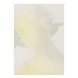 Plakat samoprzylepny Odilon Redon Beatrice. Reprodukcja