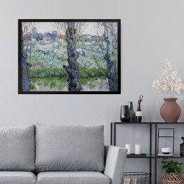 Obraz w ramie Vincent van Gogh "Widok na Arles" - reprodukcja