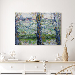 Obraz na płótnie Vincent van Gogh "Widok na Arles" - reprodukcja