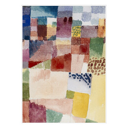 Plakat samoprzylepny Paul Klee Motif from Hammamet Reprodukcja