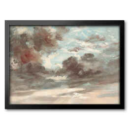 Obraz w ramie Niebo. Pochmurny zachód słońca John Constable. Reprodukcja obrazu