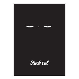 Ilustracja - black cat