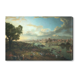 Obraz na płótnie Bernardo Bellotto "View of Warsaw from Praga"